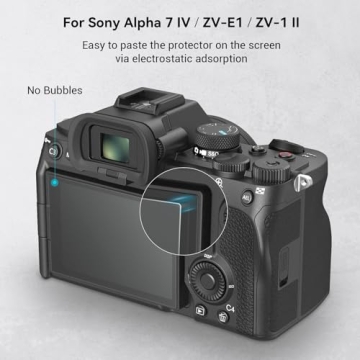 SmallRig Tempered Glass Screen Protector for Sony Alpha Cameras