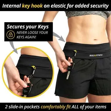Comfortable Adjustable Running Belt for All Phones