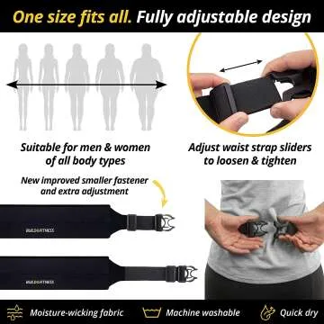 Comfortable Adjustable Running Belt for All Phones