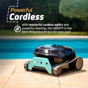 Dolphin Liberty 300 Cordless Robotic Pool Vacuum Cleaner