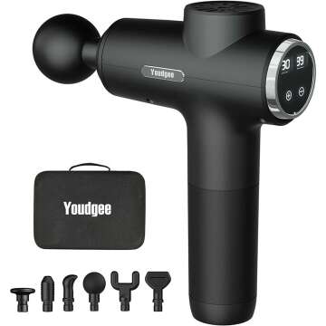 Youdgee Massage Gun for Pain Relief - 30 Speed Levels