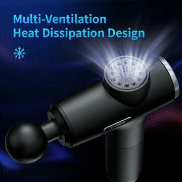 Youdgee Massage Gun for Pain Relief - 30 Speed Levels