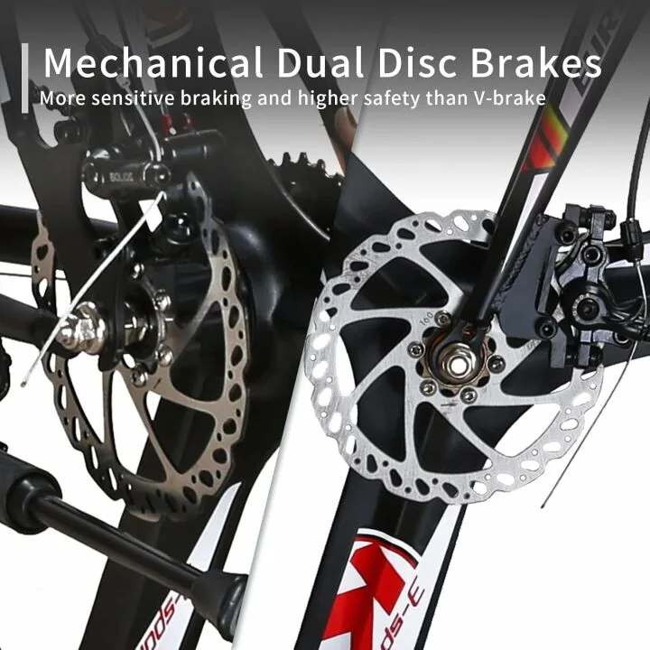 EUROBIKE 21 Speed Road Bike with Disc Brakes