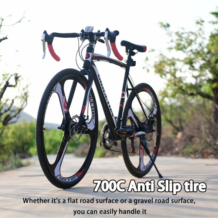 EUROBIKE 21 Speed Road Bike with Disc Brakes