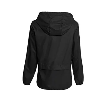 AVOOGUE Lightweight Waterproof Raincoat for Women  - Stylish & Packable