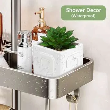 WOODWORD Unique Fake Succulents for Home & Office Decor