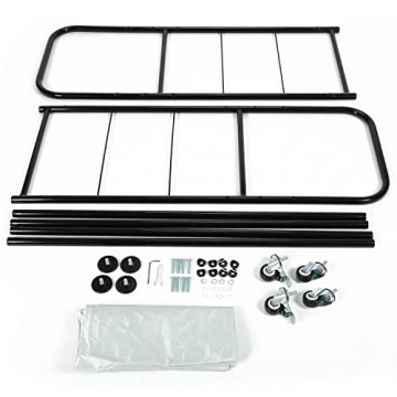 HECASA Tire Rack Holds 8 Tires Adjustable Design