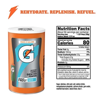Gatorade Thirst Quencher Powder, 76.5 Oz - Glacier Freeze