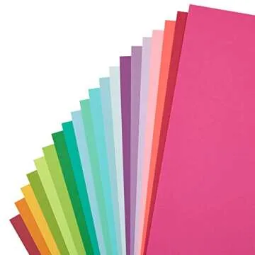 100 Sheets Bright Essentials 12" x 12" Cardstock Paper by Recollections - Acid and Lignin Free Paper for Scrapbooks, Arts & Crafts - 1 Pack