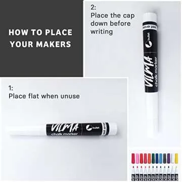 VILMA Liquid Chalk Markers for Vibrant Creative Expressions