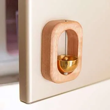 SANOSY Magnetic Wood Doorbell Chime for Home & Restaurant
