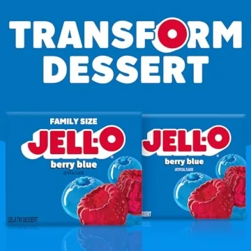 Jell-O Berry Blue Gelatin Mix - Delicious & Fun!