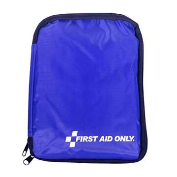 First Aid Only FAO-428 All-Purpose Emergency First Aid Kit for Home, Car, Travel, and Business, 131 Pieces
