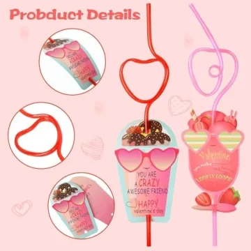 JELMOK Valentines Day Cards for Kids School 32 Set