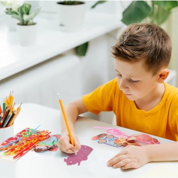 JELMOK Valentines Day Cards for Kids School 32 Set