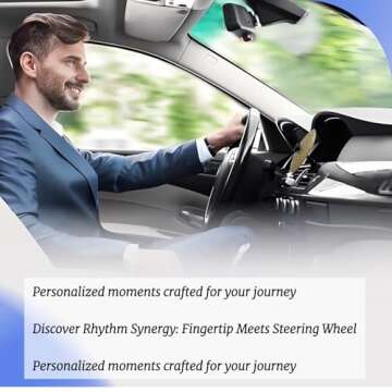 Car Drum Cymbal Air Vent Fun Musical Gadget for Drivers