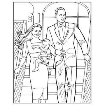 Kate Middleton Royal Fashions Coloring Book - A Creative Journey