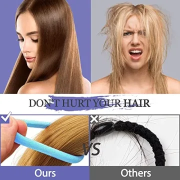 JIRIS 100PCS Seamless Cotton Hair Ties for All