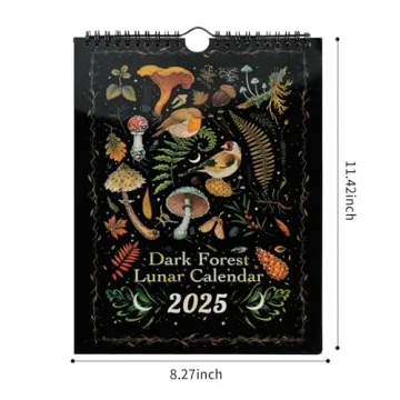 Beautiful JOBBE Wall Calendar 2023 with Dark Forest Design