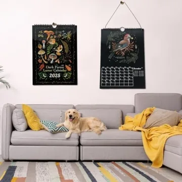 Beautiful JOBBE Wall Calendar 2023 with Dark Forest Design