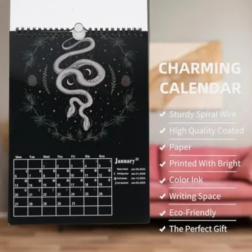 Beautiful JOBBE Wall Calendar 2023 with Dark Forest Design