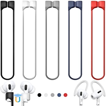 Ultra Strong Magnetic AirPods Straps - 5 Pack Anti-Lost Cord