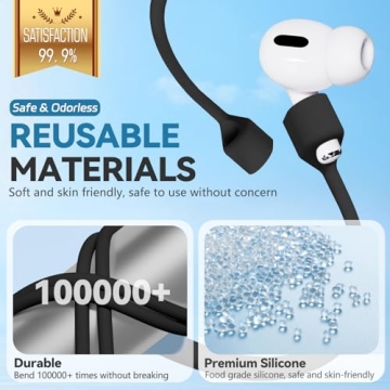 AirPods Straps 5 Pack - Anti-Lost Magnetic Silicone