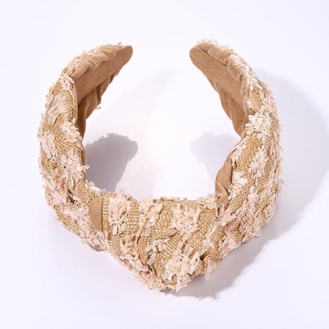 Stylish ZITULRY Knotted Raffia Headbands for Summer