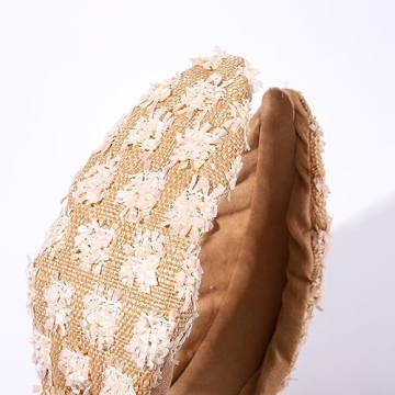 Stylish ZITULRY Knotted Raffia Headbands for Summer