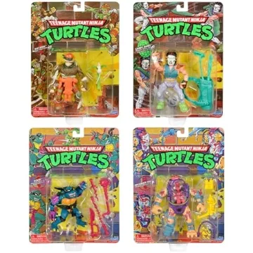 TMNT Classic Mutant 4-Pack by Playmates Toys
