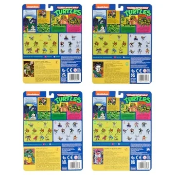 TMNT Classic Mutant 4-Pack by Playmates Toys