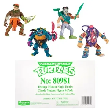 TMNT Classic Mutant 4-Pack by Playmates Toys