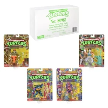 TMNT Classic Mutant 4-Pack by Playmates Toys