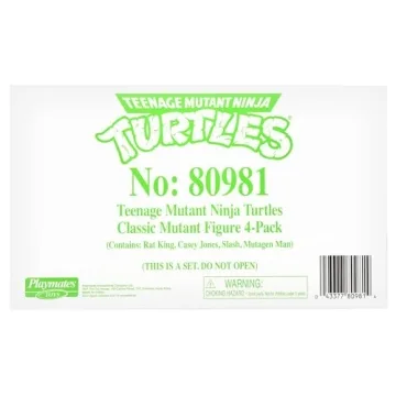 TMNT Classic Mutant 4-Pack by Playmates Toys