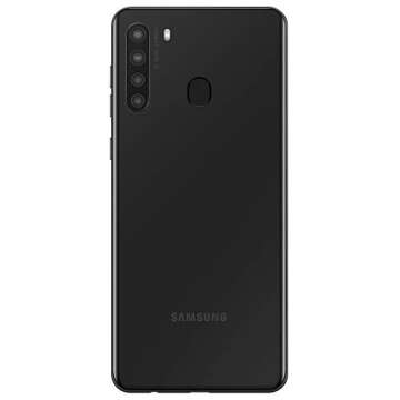 Simple Mobile Samsung Galaxy A21 4G LTE Prepaid Smartphone (Locked) - Black - 32GB - Sim Card Included - GSM