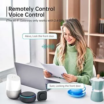 Hornbill Wi-Fi Smart Lock with Fingerprint, Smart Deadbolt Keypad Door Lock, Keyless Entry Smart Door Lock for Front Door, Biometric Passcode Digital Door Lock Works with Alexa/App/Remote Control