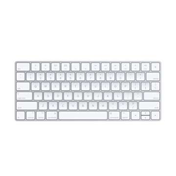 Apple Magic Keyboard (Wireless, Rechargable) (US English) - Silver (Renewed)