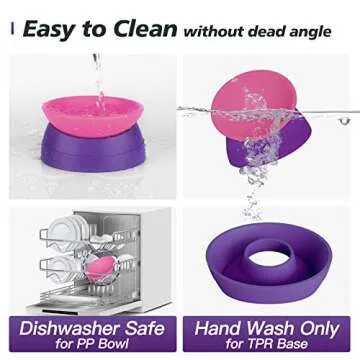 Hi Ravitat Elevated Cat Bowls for Comfortable Feeding
