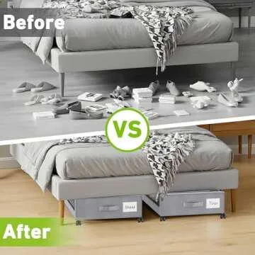 Under Bed Storage with Wheels for All Your Needs