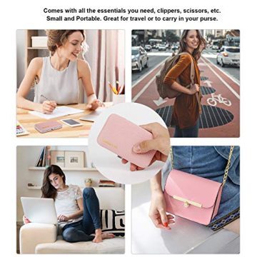 Keiby Citom Manicure Set - 10pcs Travel Nail Kit