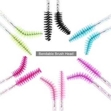 300 Colorful Disposable Mascara Wands for Perfect Lashes