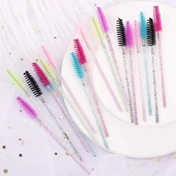 300 Colorful Disposable Mascara Wands for Perfect Lashes