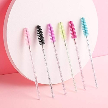 300 Colorful Disposable Mascara Wands for Perfect Lashes