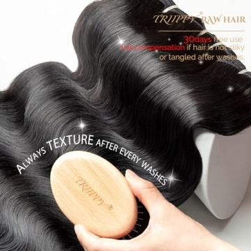 TRIIPPY RAW Cambodian Hair Bundles 20 Inches Luxury Hair Extensions