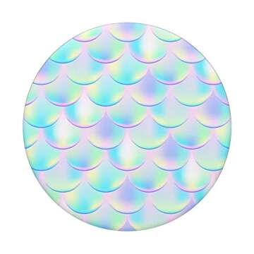 Mermaid PopSockets Grip for Easy Phone Handling