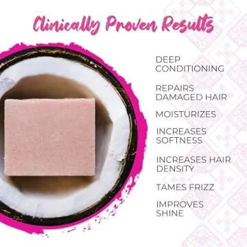 VIORI Coconut Bliss Advanced Repair Conditioner Bar - Natural & Eco-Friendly Hair Care