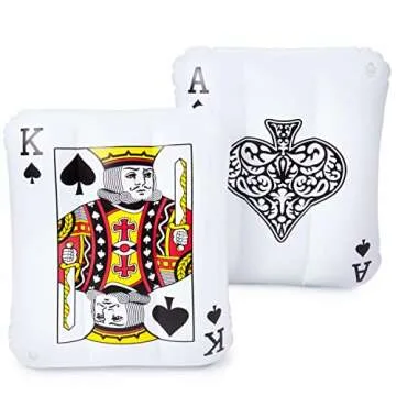 Card Sharks Halloween Couples Costume - Funny Casino Poker Joke with Card Props Multicolored