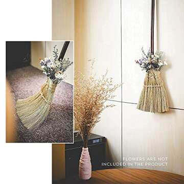 HNC ECOLIFE Long Handle Broom for Stylish Cleaning