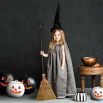 HNC ECOLIFE Long Handle Broom for Stylish Cleaning