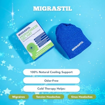 MigraFreeze Deluxe Headache Hat for Ultimate Comfort